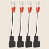 Karlass Car Door Speaker Wiring Harness Adapter Connector Plug Replacement for to-yota Ca-mry 4Runner Ta-coma RAV4 Sc-ion Su-baru Mi-tsubishi view 1