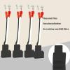 Karlass Car Door Speaker Wiring Harness Adapter Connector Plug Replacement for to-yota Ca-mry 4Runner Ta-coma RAV4 Sc-ion Su-baru Mi-tsubishi view 3
