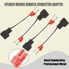 Karlass Car Door Speaker Wiring Harness Adapter Connector Plug Replacement for to-yota Ca-mry 4Runner Ta-coma RAV4 Sc-ion Su-baru Mi-tsubishi view 4