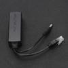 DC48V to DC12V Power POE Splitter Adapter Injector Module Lightningproof for Black,Wire and Cable view 2