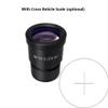 Microscope Kit WF10X 20mm Microscope Eyepiece Microscope Lens Accessories, Wide Angle High Eye-Point Eyepiece with Cross Reticle Scale 30/30.5mm Microscope Lens Adapters (Color : 30.5mm Without Scale view 3