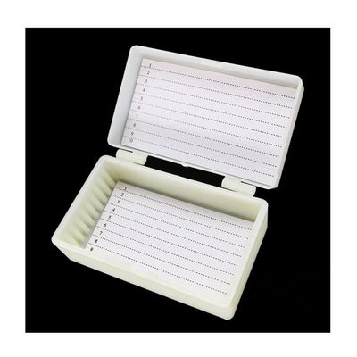 JOEBO Microscope Kit Microscope Slides Box Case Cabinet Holder Slice Box for 10 or 25 or 50 or 100 Pieces Microscope Slide Storage Microscope Lens Adapters (Color : for 10 Pieces Slides)