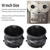 LOCADENCE 2Pcs Nab Hub Adapters, 10in Opener No Looseness Aluminum Alloy Plastic Nab Reel Hub Adaptors for Reel to Reel Tape for Akai for Teac view 3