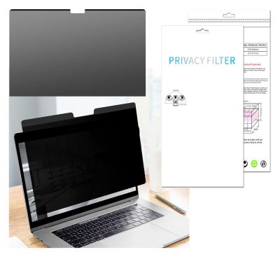 LMyyds Privacy Screen Filter for Studio Display, 0.4mm Removable Computer Privacy Screen for 13.3-16 Inch, No Glue (Color : PET, Size : 15.4in/351x230mm)