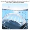 Action Camera Dive Case, 164ft IPX8 Camera Dive Case with Bracket, Optical Imaging Tempered Glass Protective Cover, Action Camera Accessories view 3