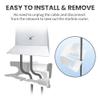 Sootozy Wall Mount for Starlink, Router Wall Mount for Starlink Internet Kit Satellite Brackets Holder Stand for Star Link Extender, Wall Holder for Star-Link Mesh V2 for RV, Home view 4