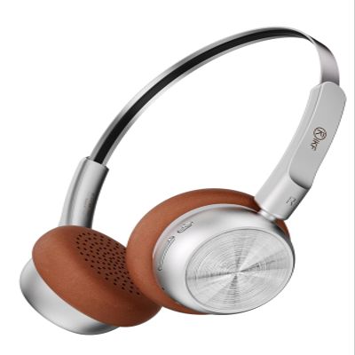 iKF-R1 Retro Headphones Bluetooth 5.4 Hi-Fi Sound Custom EQ via App 60H Playtime Comfortable Fit Multipoint Connection Lightweight Vintage Headphones (Brown)