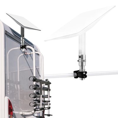 Starlink Mount for RV Ladder,Starlink Pole Mount,for Installation Range 0.8-1.17,Starlink Mount Clamp Works with RV,SUV,Pole,Roof Rack, Ladder etc,Starlink V2 Outdoor Portable Installation