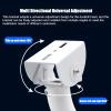 UQISOVI Universal Pole Mounting Bracket with 2 Loops, Aluminum Alloy Vertical Pole Mount Adapter for CCTV Security Camera, Bullet Camera Indoor Outdoor Pole Column Holding Bracket (Length 23.6inch) view 4