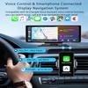 CHOVE Wireless Apple Carplay Screen for Car, 10.26" Apple Car Play & Android Auto Screen,Touchscreen with Backup Camera,Dash cam,Support GPS,Siri/Google,Bluetooth,AUX,Mirror Link,Fit Most Vehicles view 4