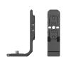 NATEFEMIN L Shape Horizontal Shooting Bracket, Aluminum Alloy Horizontal Stand for Insta360 X4 Camera Accessories view 3
