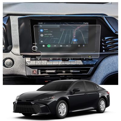 CDEFG 2 Pack for 2025 Toyota Camry 8 Screen Protector for 2025 Toyota Camry SE/LE Accessories Center Touch Screen Protector Car Display Guard (8-Inch)