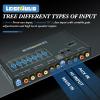 LEIGESAUDIO LG-EQ7A 7-Band Car Audio Graphic Equalizer with Front 3.5mm Aux Input, High Voltage RCA Outputs and High Level Speaker Inputs view 3