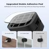 6 Pack Magnetic Cable Clips Cord Holder, Under Desk Cable Management, AORUICN Adhesive Wire Holder Keeper Organizer for Home Office Desk Phone Car Wall Desktop Nightstand view 3