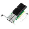 100Gb Network Card with Intel E810-CAM2 Chip,Dual-QSFP28 Ports PCI Express Ethernet Nic Adapter Support Windows Server/Linux/VMware,Compare to 1ntel E810-CQDA2 view 1