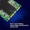 10Gb Network Card with Intel 82599 Chipset,OCP3.0 Dual SFP+ Ports,PCI-Express X8 NIC Adapter Support Windows Server/Linux/VMware view 2