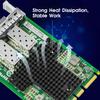 10Gb Network Card with Intel 82599 Chipset,OCP3.0 Dual SFP+ Ports,PCI-Express X8 NIC Adapter Support Windows Server/Linux/VMware view 4