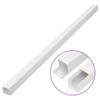 GOLINPEILO 10pcs Cable Trunkings, Cord Hider, Cord Cover Wall Cable Hider, Paintable Cord Cover Channel, Wire Hiders Cable Management, 3.9"x2.4" 32.8' PVC view 3