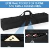 TORIBIO Tripod Carrying Case, 36x7x7in Heavy Duty Tripod Bag with Shoulder Straps and Handles, Multifunctional Monopod Case for Music Stand, Lights, Speakers, Cameras, Booms, Microphone Stands view 2