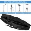 TORIBIO Tripod Carrying Case, 50x8x8in Heavy Duty Tripod Bag with Shoulder Straps and Handles, Multifunctional Monopod Case for Music Stand, Lights, Speakers, Cameras, Booms, Microphone Stands view 2