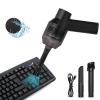 Portable Mini Handheld USB Keyboard Vacuum Cleaner Keyboard Cleaner Kit for Laptop Desktop PC, Cordless Mini Computer Vacuum, Cleaning Dust, Hairs, Crumbs, Scraps, Ash for Laptop, Computer (#01) view 2