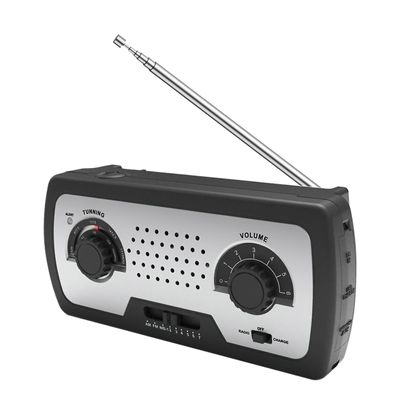 Weather Radio Urageuxy Emergency Weather Alert Radio with AM/FM/WB, Flashlight, USB Interface, Headphone Jack, Easy to Carry for Indoor/Outdoor Emergencies