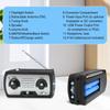 Weather Radio Urageuxy Emergency Weather Alert Radio with AM/FM/WB, Flashlight, USB Interface, Headphone Jack, Easy to Carry for Indoor/Outdoor Emergencies view 3