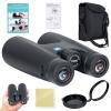 12x50 HD Binoculars for Adults High Powered, HD Large View Binoculars with Clear Low Light Vision, Lightweight Waterproof Binoculars for Bird Watching Hunting view 1