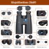 12x50 HD Binoculars for Adults High Powered, HD Large View Binoculars with Clear Low Light Vision, Lightweight Waterproof Binoculars for Bird Watching Hunting view 2