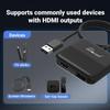 OTTOCAST Car TV Mate - FireTV Stick Converterfor Car - Plug & Play, Stable Fast, No Latency - Compatible withSetTop Box, Switch, etc - HDMI to USB Port Converter for The OEM Factory CarPlay Cars view 3