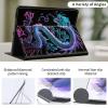 Case for 6" All-New Kindle (11th Generation 2022 Release Only), Slim PU Leather Folio Kindle Cover, with Auto Sleep and Wake & Adjustable Stand for Kindle 11th Gen 2022 Case 6", Blue Dragon view 2