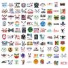 100 Pcs Lacrosse Stickers,Lacrosse Vinyl Waterproof Decals Perfect for Water Bottle Laptop Luggage Skateboard,Lacrosse Gifts for Men Lacrosse Lovers Team Players view 2