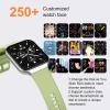 Smart Watch for Men Women (Answer/Make Call), 1.96" HD Smartwatch with Heart Rate/Sleep Monitor/Pedometer/Calories, 113+ Sports Fitness Watch, IP68 Waterproof Activity Tracker for Android iOS-Green view 2