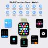 Smart Watch for Men Women (Answer/Make Call), 1.96" HD Smartwatch with Heart Rate/Sleep Monitor/Pedometer/Calories, 113+ Sports Fitness Watch, IP68 Waterproof Activity Tracker for Android iOS-Green view 4