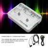 LOCADENCE Portable Cassette Player, Multifunction Clear Stereo Sound FM Radio, USB Power Cassette Player with 3.5mm Headphone Jack view 2