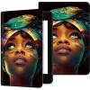 Case for 6" All-New Kindle (11th Generation 2022 Release Only), Slim PU Leather Folio Kindle Cover, with Auto Sleep and Wake & Adjustable Stand for Kindle 11th Gen 2022 Case 6", African Girls view 1