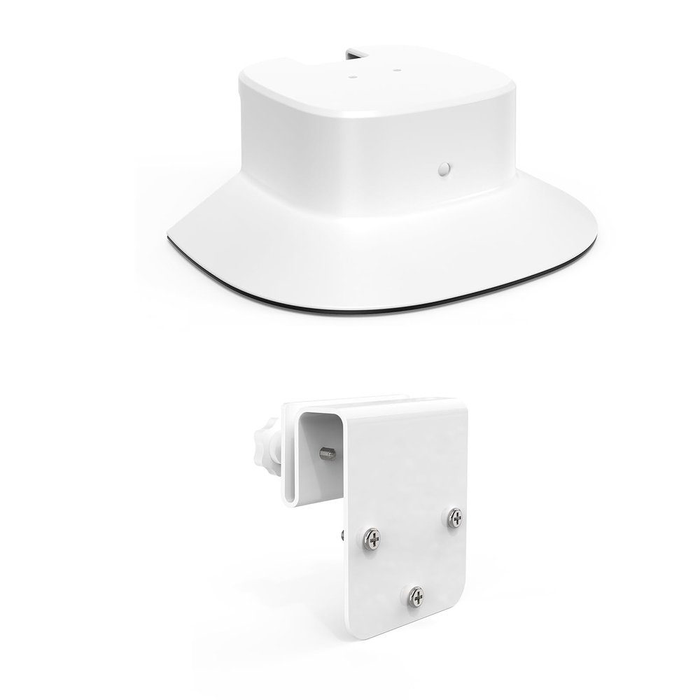 Koroao Gutter Mount Bracket and Rain Shade Cover for Eufy Security SoloCam S340 Solar Panel Camera