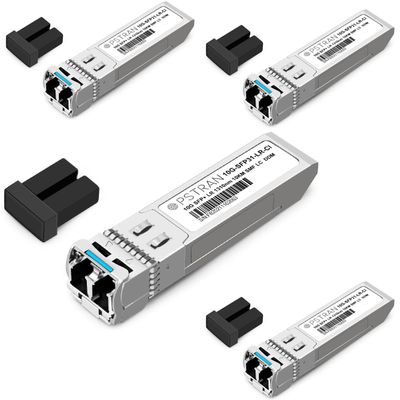 OPSTRAN 10GBASE-LR SFP+ Optical Transceiver Module Compatible with Brocade 10G-SFPP-LR 1310nm 10km DOM Duplex LC SMF 4 Pack