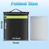 Lulrsay Large Faraday Bags EMP Proof,Portable Faraday Cage for Laptops Tablets,Faraday Bags with Handle&Reflective Strip,EMP bags for Electronics,Fireproof Waterproof RFID Signal Blocker Faraday Pouch view 4