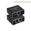 Grimmstr Gigabit Ethernet Splitter 1 in 2 Out,RJ45 Network Extender,1000Mbps Internet Cable Splitter,for Cat5/5e/6/7/8 Cable, Black, 500448466 view 3