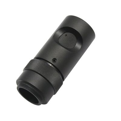 JOEBO Microscope Kit 1X C-Mount Adapter Lens for Trinocular Microscope Connected to Digital Camera Adjustable with Cross Reticle Scale Micrometer Microscope Lens Adapters