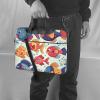 BTCOWZRV Laptop Bag 13-15.6 inch Laptop Shoulder Bag for Men Women Funny Fishes Computer Bag Messenger Bag for Work view 2