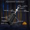GLKTRS Perimeter Trip Alarm, Camp Safe 12 Gauge Camping Trip Wire Alarm,Early Warning Security System Accessories for Camping and Property Safety/Bear Deterrent (Black) view 4