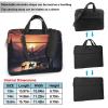 BTCOWZRV Laptop Bag 13-15.6 inch Laptop Shoulder Bag for Men Women Christmas Scene Computer Bag Messenger Bag for Work, Black view 3