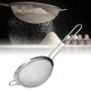 Gavigain Mesh Strainer,Stainless Steel Strainer Thickened Wide Oil Colander Cooking Skimmer with Handle Kitchen Tool for Home view 2