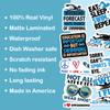 10pcs Swimming Sticker Sheet, Cute Sporty Vinyl Decals for Swimmers, Coaches, and Swim Teams, Waterproof, UV-Resistant, for Laptop, Water Bottle, Journal, Notebook, Locker, Phone Case view 3