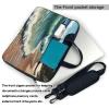 Laptop Bag 13-15.6 inch Laptop Shoulder Bag for Men Women Coastal Computer Bag Messenger Bag for Work view 3