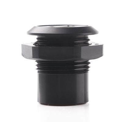 Mendouconert USB USBC Type C Typec Female to Female F-F Panel Mount Extention Round Metal Adapter (Black)