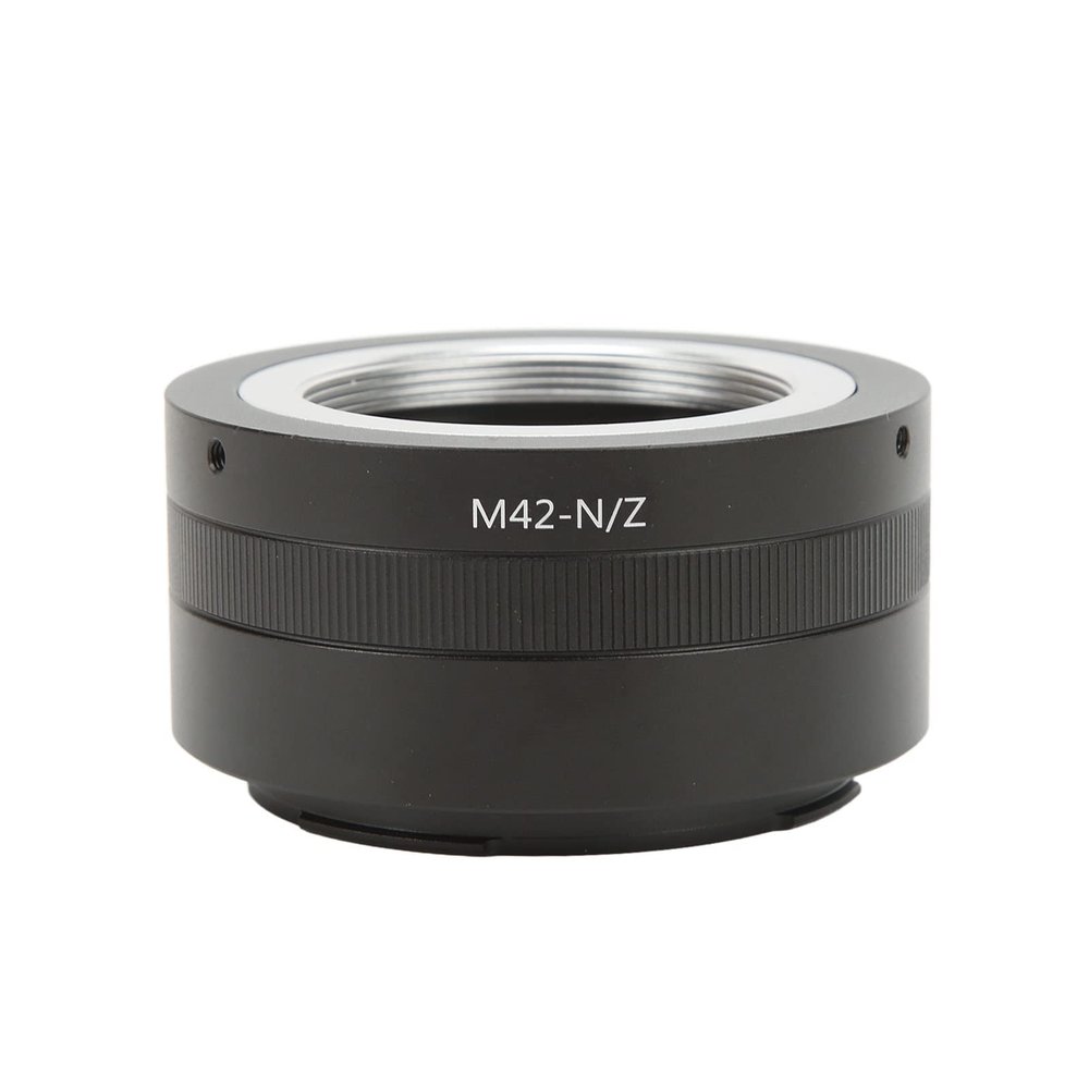 Aluminum Alloy M42 Lens Mount Adapter Ring, Manual Focus, Fast Focusing Speed, Precise Fit, for Full Series Cameras