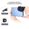 Andoer Anamorphotic Film Lens for Smartphone 1.55X Deformation Lens with Universal Clip and Carrying Case view 3